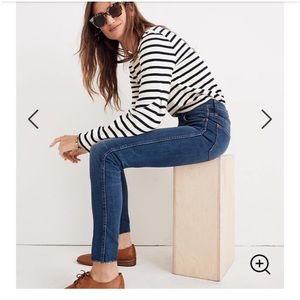 Madewell 9in High Rise Skinny Jeans